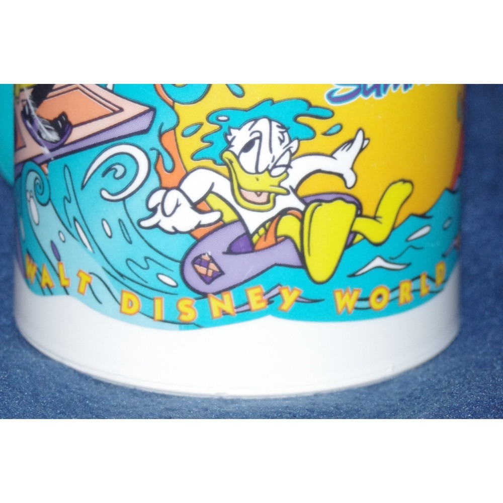 Vintage Walt Disney World 25 Magical Summers- Mickey, Donald, Goofy Cup - Picture 11 of 16